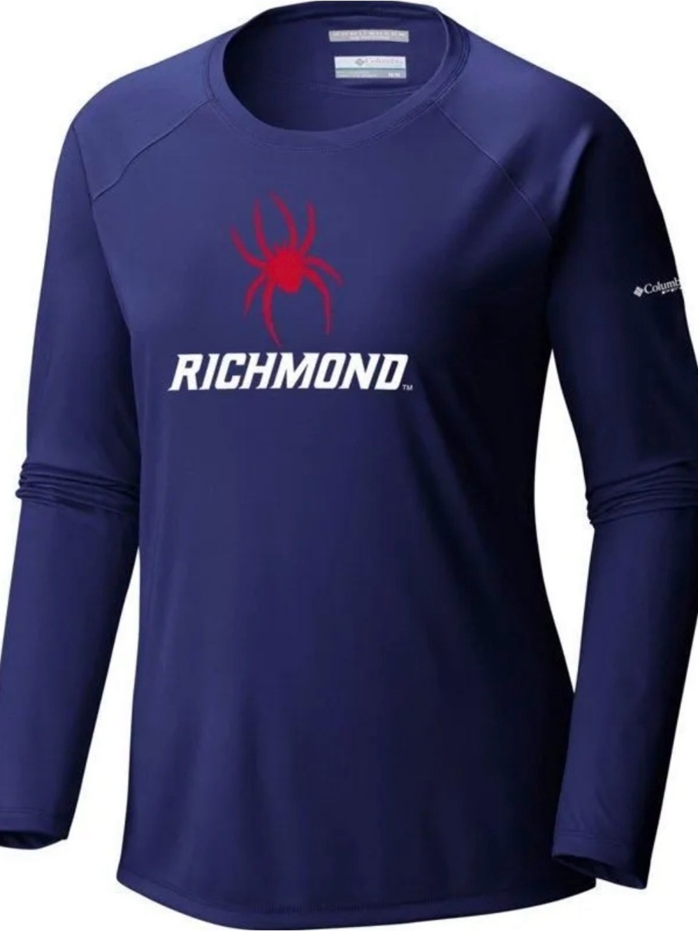 Columbia PFG Women's University of Richmond Tidal II Long Sleeve Sz Small